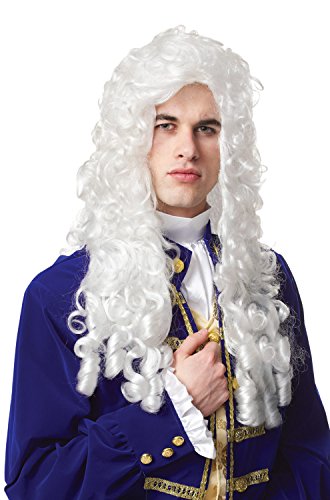 Halloween Wigs Nobleman Wig (White)