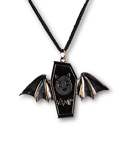 Halloween accessories Forum Novelties - Vampire Coffin With Wings Necklace