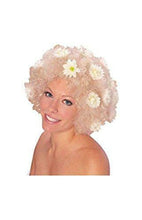 Load image into Gallery viewer, Halloween Wigs Curly Wig with Daises Blonde
