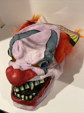 Load image into Gallery viewer, CLOWN OVERHEAD MASK WITH HAIR  HALLOWEEN MASK FOR ADULT ADULT
