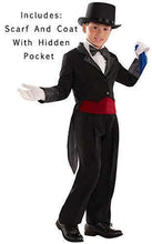 Load image into Gallery viewer, Forum Novelties Kids Child Magician Tailcoat Costume, Black, Large
