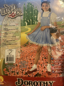 DOROTHY FROM THE WIZARD OF OZ HALLOWEEN COSTUME GIRL'S SMALL 4-6