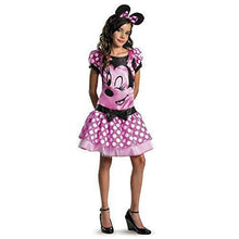 Load image into Gallery viewer, Halloween Costume Disguise Disney Girls Pink Minnie Mouse Kids Halloween Costume
