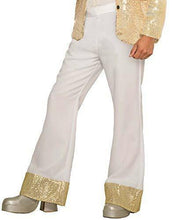 Load image into Gallery viewer, Forum Men&#39;s Disco Costume Pants, White, Standard
