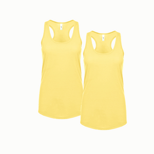 Pack Of 2 Ladies Sexy, Summery, Trendy Tank Top By Next Level Apparel Ladies' Ideal Racerback Tank  NL1533