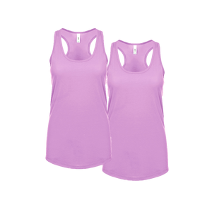 Pack Of 2 Ladies Sexy, Summery, Trendy Tank Top By Next Level Apparel Ladies' Ideal Racerback Tank  NL1533